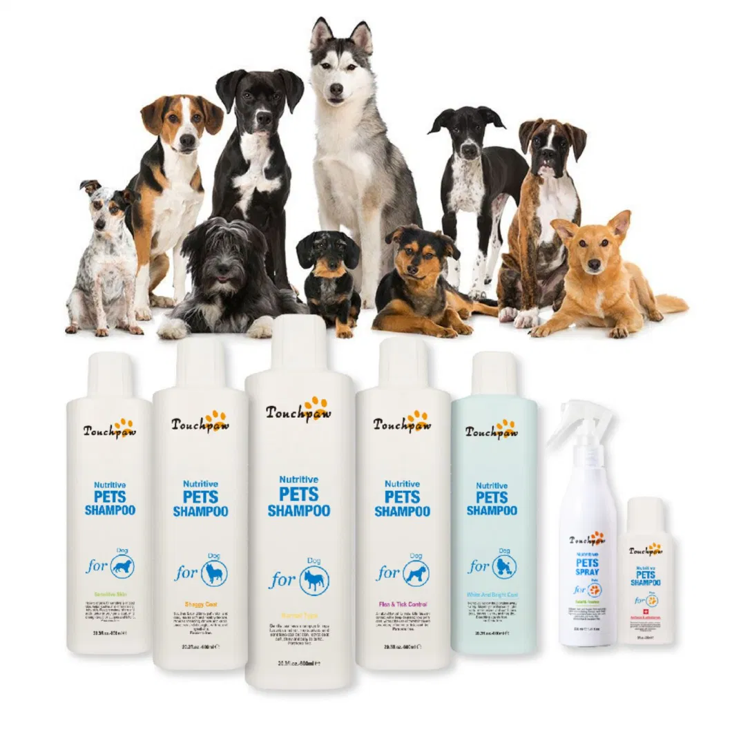 Touchpaw Professional Pet Care Sensitive Skin Pets Shampoo Tearless Formula Dog Care